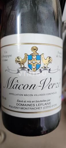 Burgundy Mâcon and Mâcon-Villages Domaine S Leflaive 2014