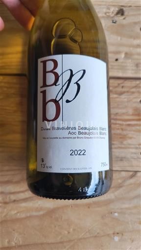 Beaujolais Ospecificerad Domaine Bravelières 2022