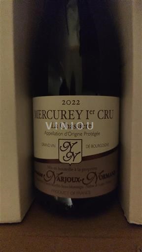 Burgund Mercurey Premier Cru Narjoux-Normand La Chassière 2022