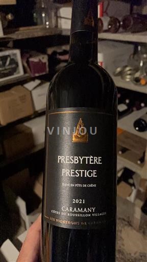 Roussillon Côtes del Roussillon Villages Les Vignerons de Caramany Presbytère Prestige 2021