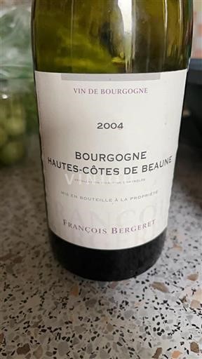 Borgogna Hautes Côtes de Beaune François Bergeret 2004
