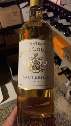 Bordeaux Sauternes Château Haut Coustet 2022