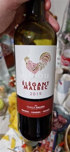 South West Cahors Famille Baldès Élégant Malbec 2019