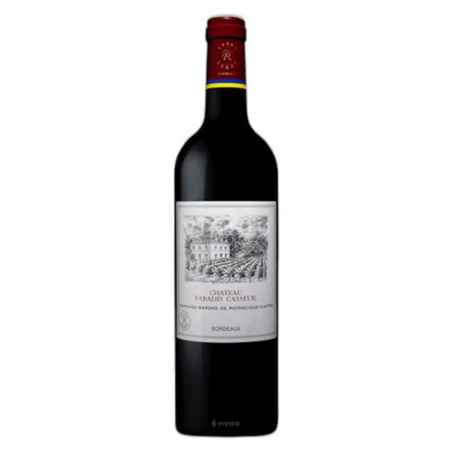 Vin Rouge sec Château Paradis Casseuil 1998 France Bordeaux AOC