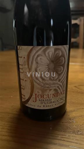 Rhônen laakso Côtes-du-rhône-villages Simian Jocundaz 2021