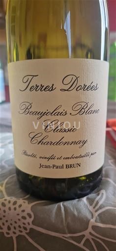 Beaujolais Ospecificerad Terres Dorées Classic Chardonnay Icke årgångsbetecknad