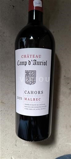 Sydvestfrankrig Cahors Château Camp Auriol 2021