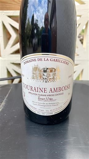 Vallée de la Loire Touraine-amboise Domaine La Gabillière 2007