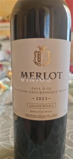 Languedoc og Roussillon Pays d'Oc Sieur Arques Grande Réserve 2023
