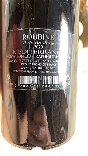 Provence, Lower Rhône Valley, Corsica Mediterranean Roubine R de Roubine 2020