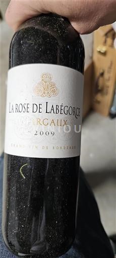 Bordeaux Margaux La Rose de Labégorce 2009