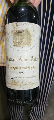 Bordeaux Montagne-Saint-Émilion Château Tour Calon 1972