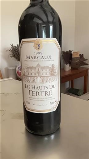 Bordeaux Margaux Les Hauts du Tertre 1999