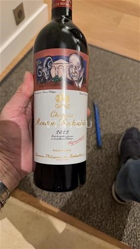 Bordeaux Pauillac Grand Cru Mouton Rothschild 2022