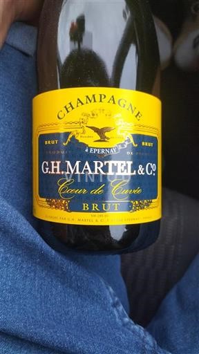 Champagne Šampanské G.H. Martel & C° Cœur de Neročník