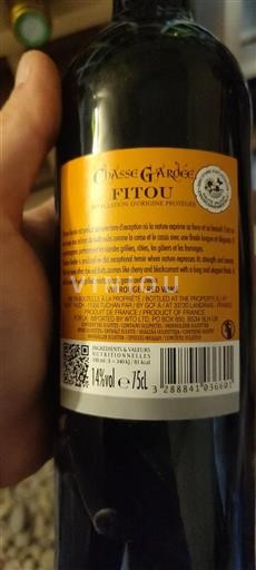 Languedoc Fitou Chasse Gardée Icke årgångsbetecknad
