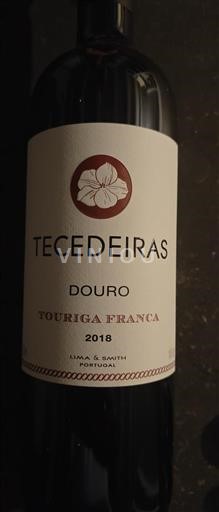 Vin Rouge sec Touriga Franca Tecedeiras 2018 Portugal Portugal Douro DOC