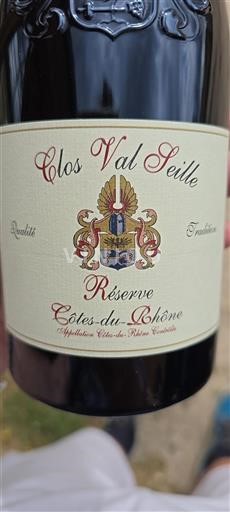 Vallée du Rhône Côtes-du-rhône Clos Val Seille Réserve 2024