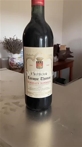 Bordeaux Bordeaux supérieur Château Laroque Thomas 2000