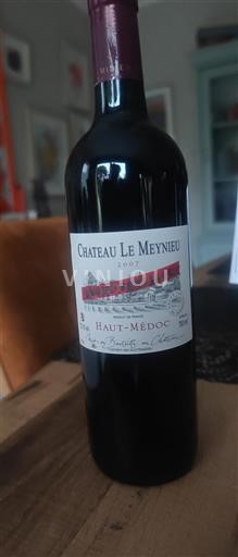 Bordeaux Haut-Médoc Château Le Meynieu 2007