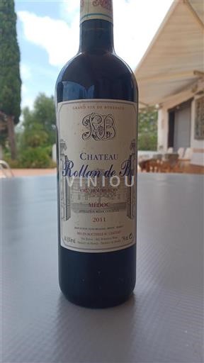 Bordeaux Médoc Cru Bourgeois Château Rollan de By 2011