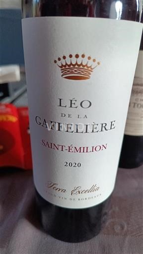Bordeaux Saint-Émilion léo de la gaffelière  2020