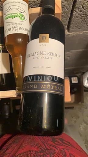 Vallese Humagne Rouge Provins Grand Métral 2022
