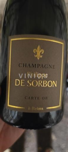 Champagne Philippe de Sorbon Carte Or Non-Vintage