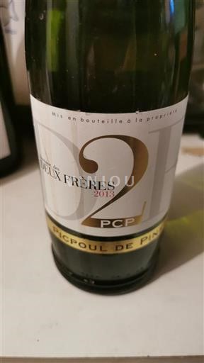 Langvedok Picpoul-de-Pinet Domaine Des Deux Frères PCP 2013
