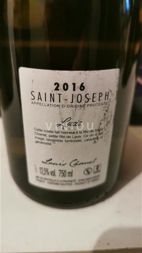 Rhône Valley Saint-Joseph Louis Chomel Lucie 2016