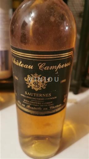 Bordeaux Sauternes Château Camperos 1996