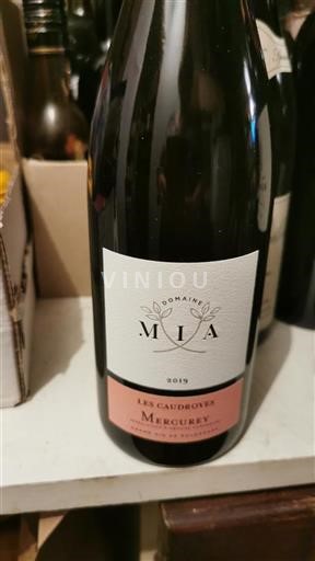 Burgundy Mercurey Domaine MIA Les Caudroyes 2019