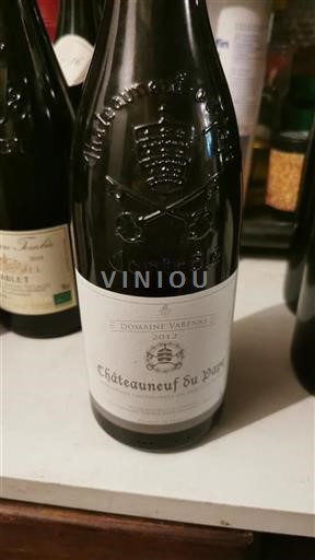 Valle del Rodano Châteauneuf-du-Pape Domaine Varenne 2012