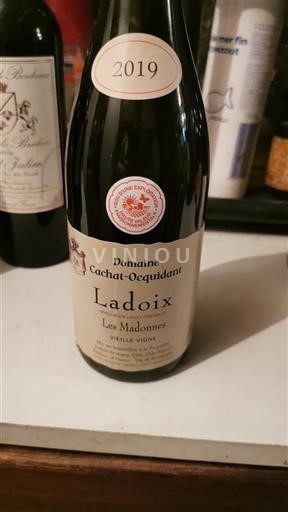 Borgoña Ladoix Domaine Cachat-Ocquidant Les Madonnes Vieille Vigne 2019