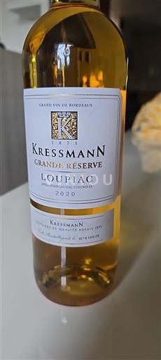 Bordeaux Loupiac Kressmann Grande Réserve 2020