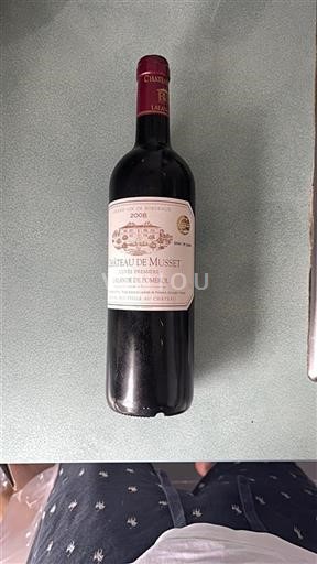Bordeaux Lalande-de-pomerol Château Musset Première 2008