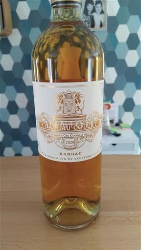 Bordeaux Barsac Premier Cru Château Coutet 2020
