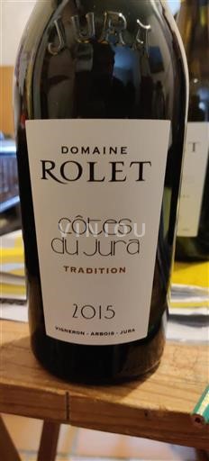 Jura Côtes du Jura Domaine Rolet Tradition 2015