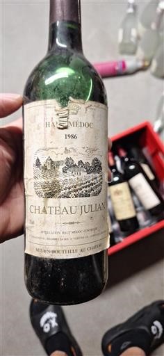 Bordéus Haut-Médoc Château Julian 1986