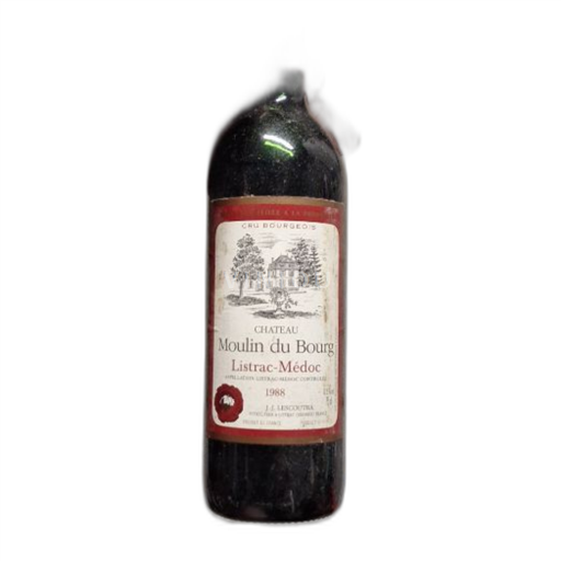 Bordeaux Listrac-Médoc Cru Bourgeois Château Moulin du Bourg 1988