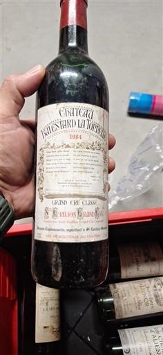Bordeaux Saint-Émilion Grand Cru Grand Cru Château Balestard La Tonnelle 1984