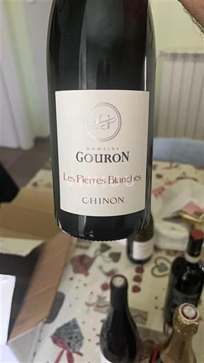 Valle del Loira Chinon Domaine Gouron Les Pierres Blanches Sin añada