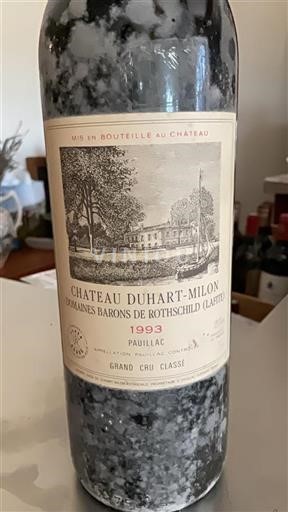 Bordeaux Pauillac Grand Cru Classé Duhart-Milon 1993
