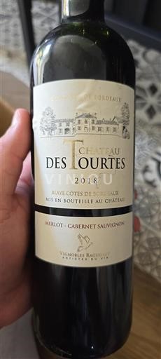 Bordeaux Blaye-côtes-de-bordeaux Château Des Tourtes 2018