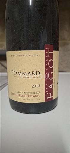 Bourgogne Pommard Jean-Charles Fagot 2013