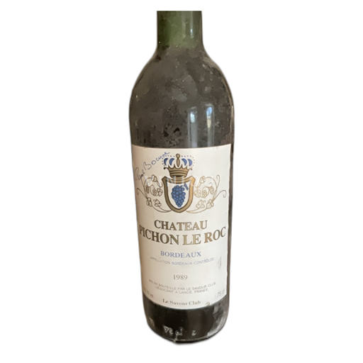 Bordeaux Château Pichon Le Roc 1989