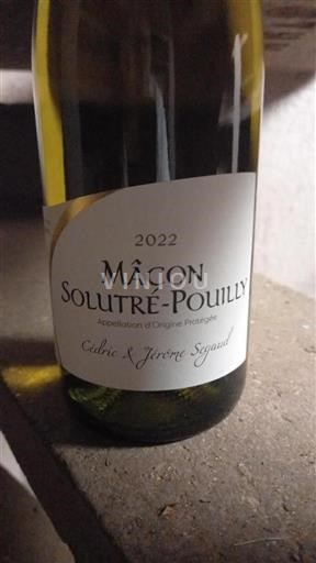 Burgundy Mâcon and Mâcon-Villages Cédric & Jérôme Segaud 2022