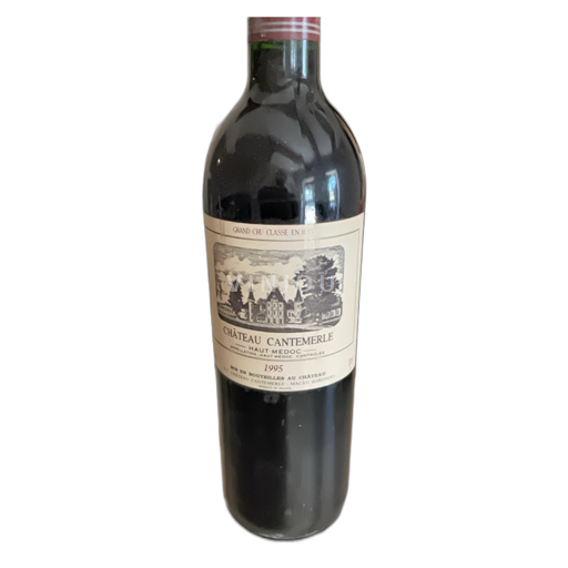 Bordéus Haut-Médoc Château Cantemerle 1995