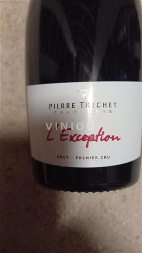 Champagne Premier Cru Pierre Trichet L'Exception 2015