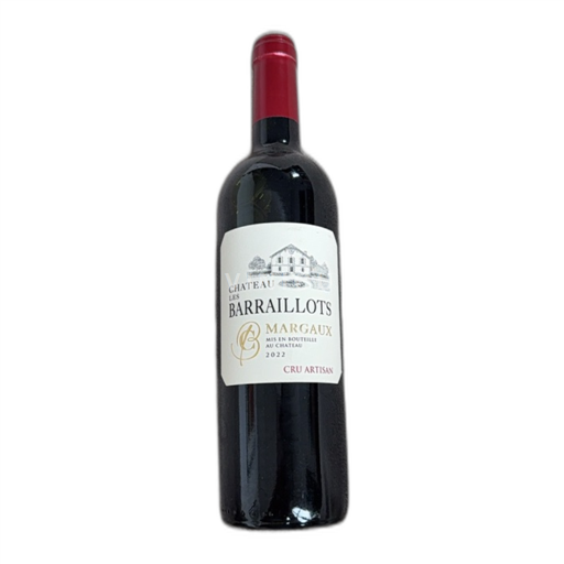 Bordeaux Margaux Cru Artisan Les Barraillots 2022